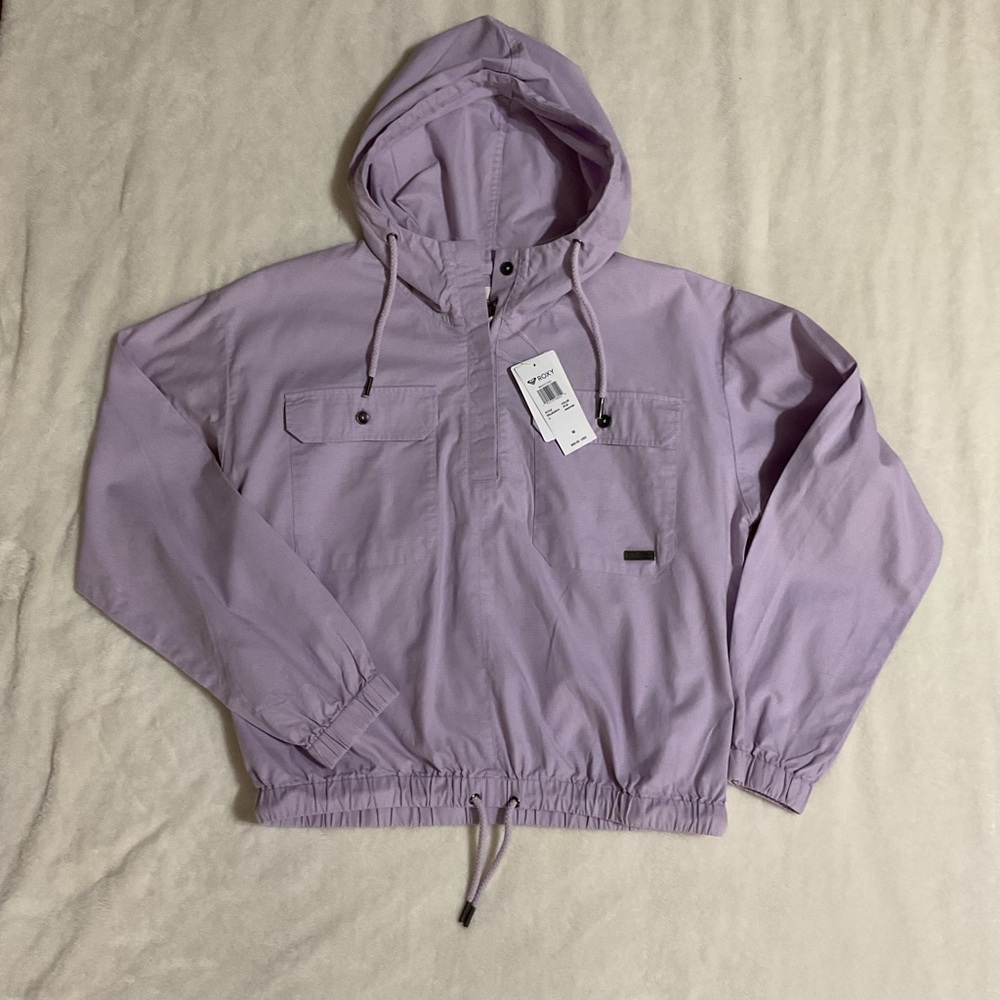 Roxy Lilac Hooded Jacket
